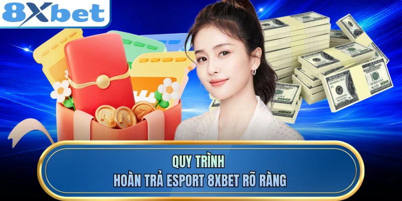 Quy trình hoàn trả Esport 8XBET rõ ràng