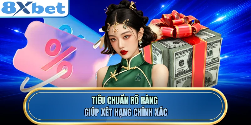 Tiêu chuẩn rõ ràng giúp xét hạng chính xác